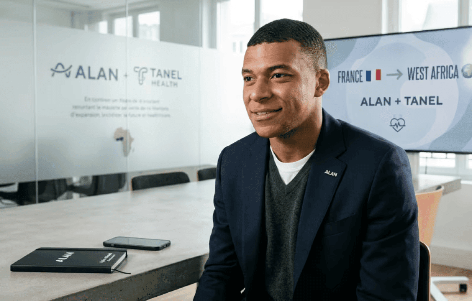 Kylian Mbappé Investor and Ambassador for Alan Health