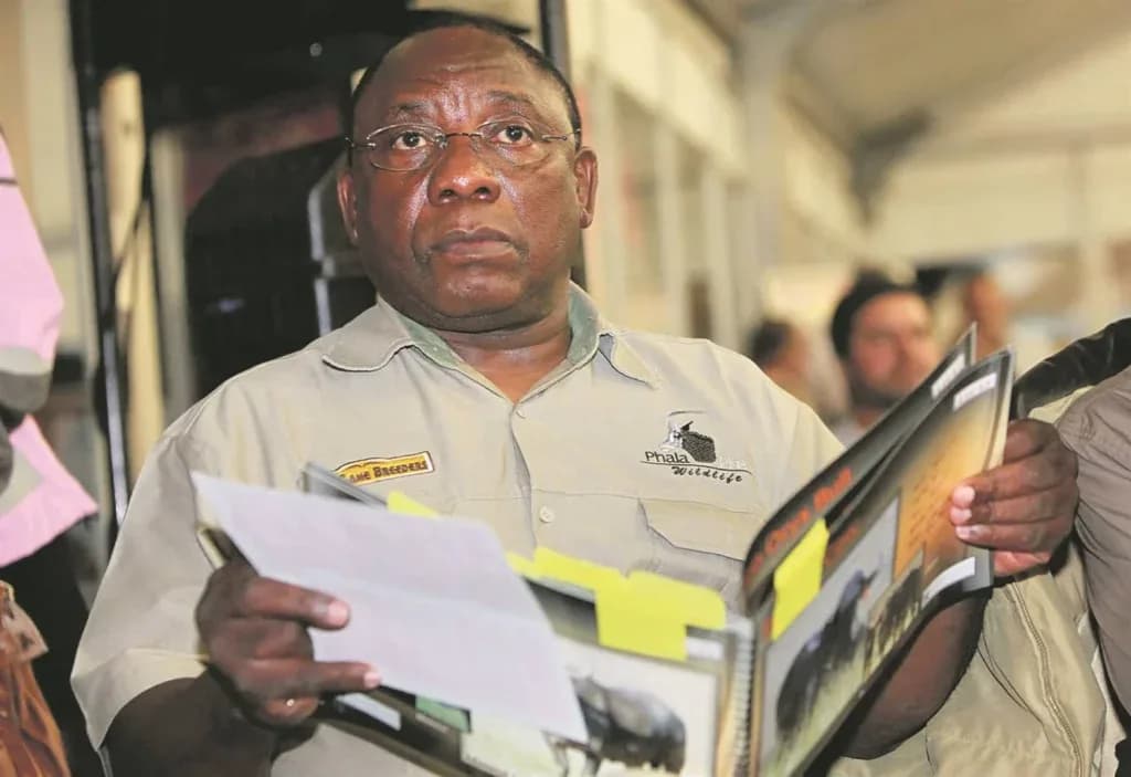 Ramaphosa blames the protection unit head in his report on Phala Phala