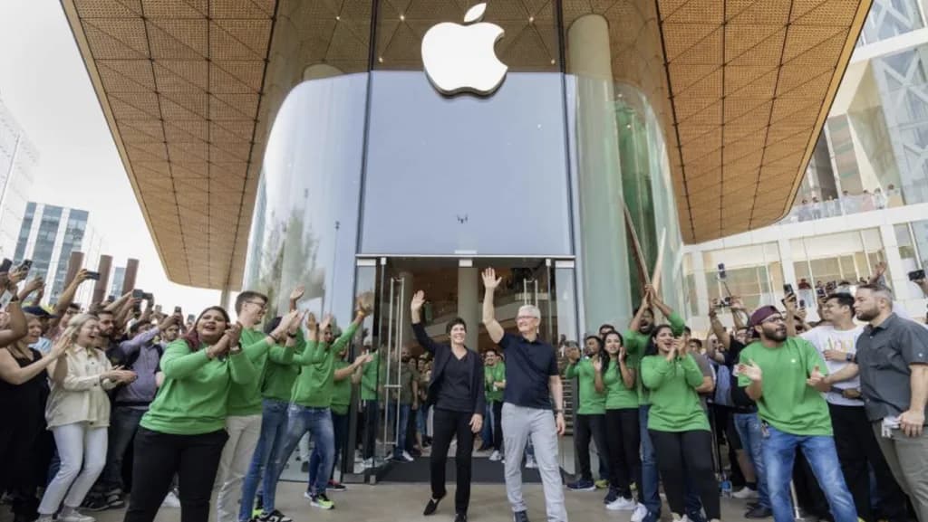 Apple expands presence in India with opening of first physical retail store
