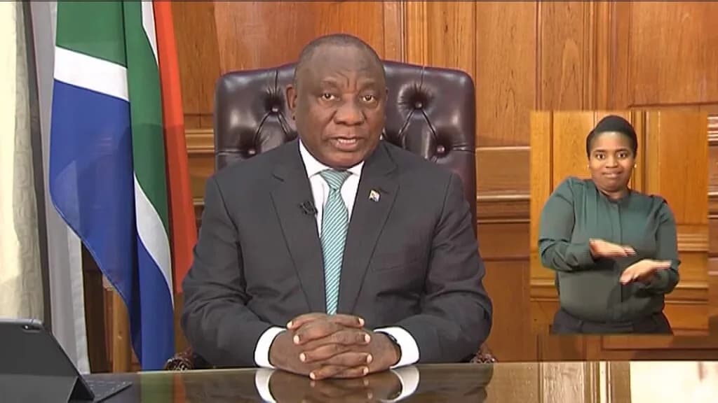 President Cyril Ramaphosa unveils $26.6bn support package for South Africa's economy