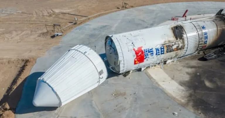 Space and Satellite Competitor Flight Crash