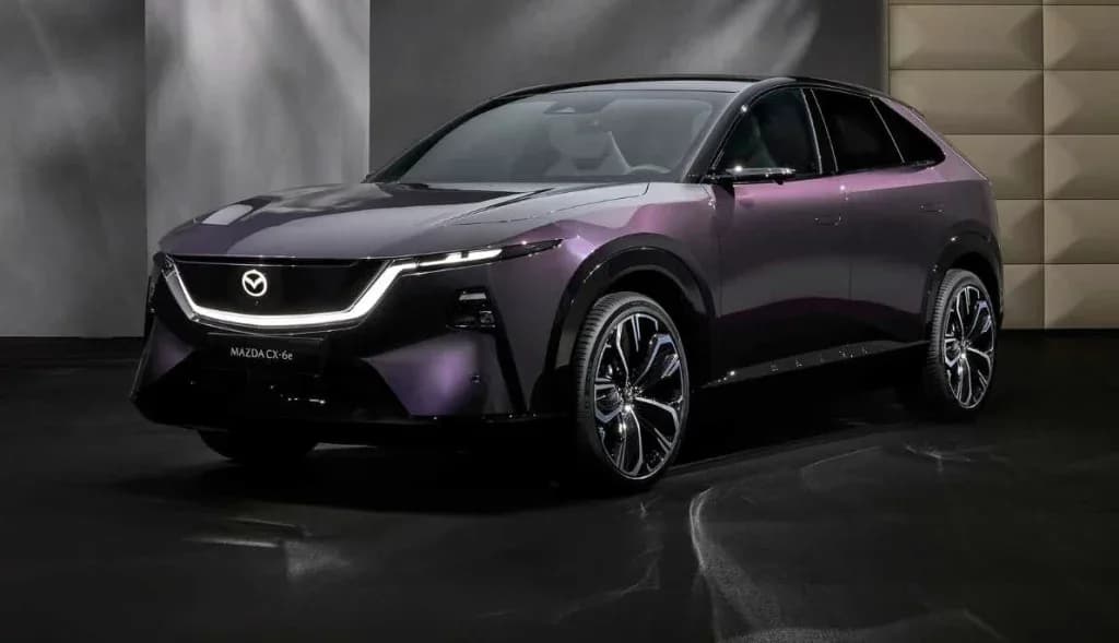 Mazda Unveils the CX-6e Electric SUV with 482 km Range