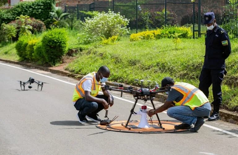 Tech-savvy Rwanda is using drones to enforce lockdown