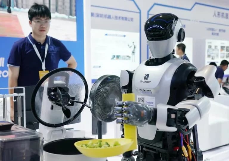 China Leads Robotics Development Globally