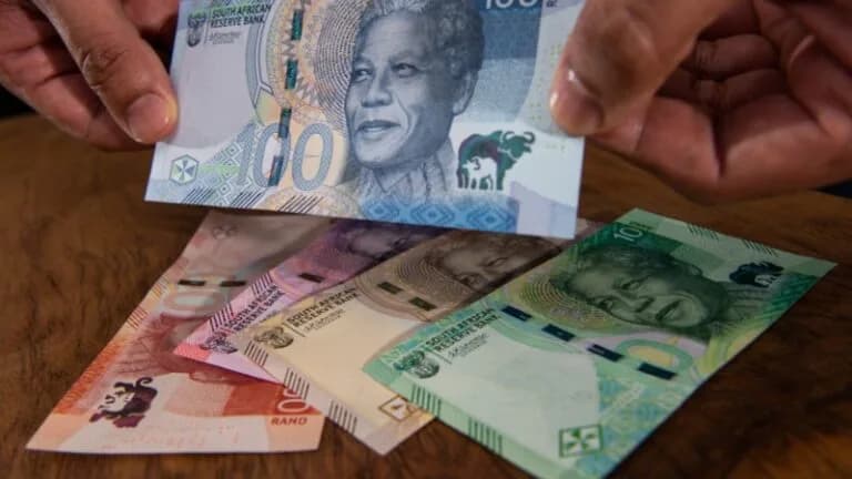 The South African Reserve Bank unveils its new banknotes and coins