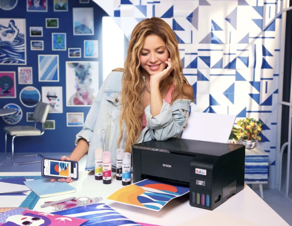 Epson launches Back-to-School campaign with Shakira