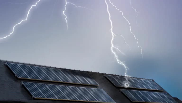 Lightning damage and solar panels — how to keep your insurance cover
