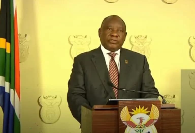 SA President Cyril Ramaphosa extends lockdown period