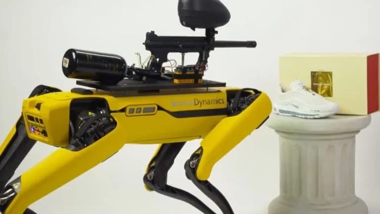 Spot: Boston Dynamics condemns robot paintball rampage plan