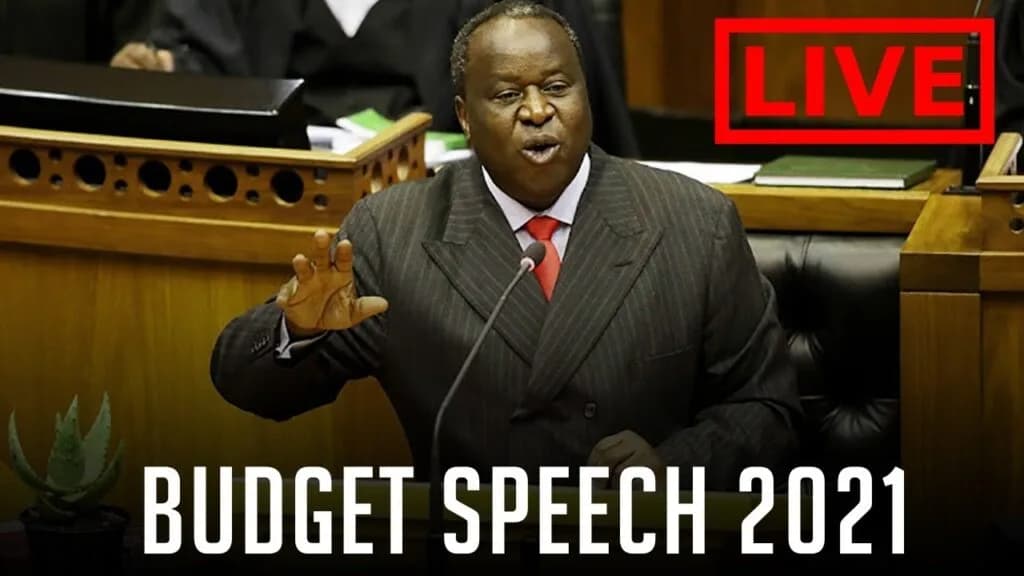 LIVE: Watch the Budget speech delivered by Minister of finance Tito Mboweni