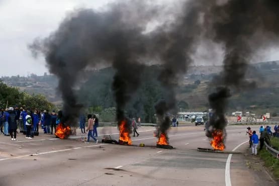 High risk of social unrest in SA, says Sasria Image: Rogan Ward, Reuters