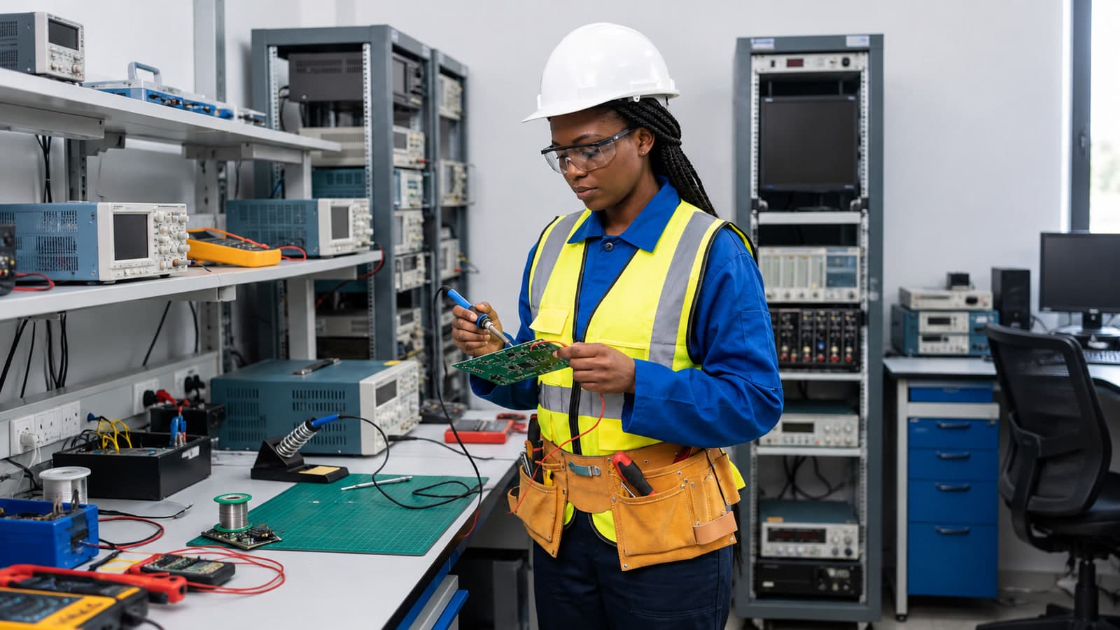 Focused Electronics Lab Technician