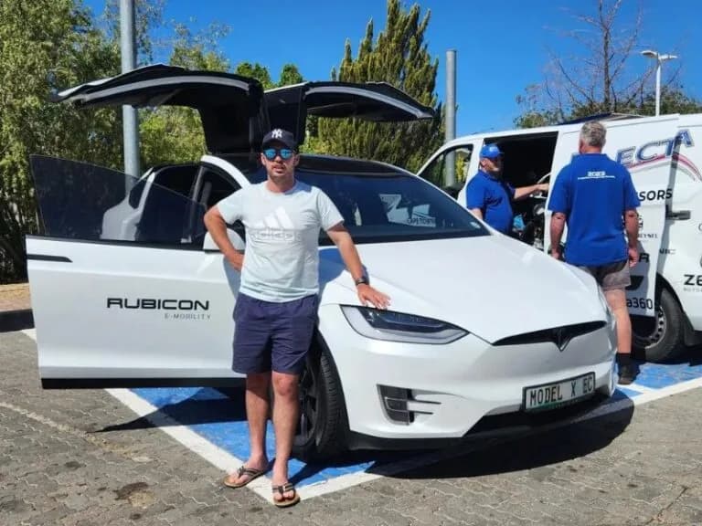 Elon Musk’s cousin drives Tesla from Cape Town to Jozi for 14kms