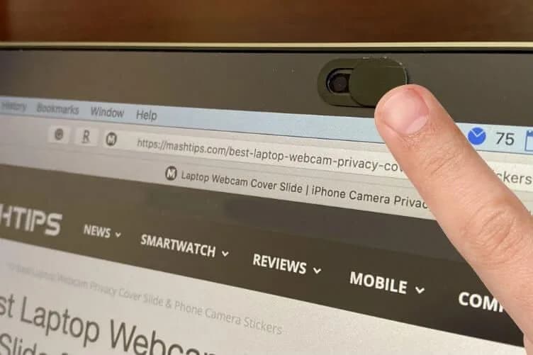 Apple says don't close your MacBook with a camera cover on