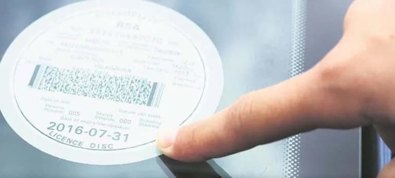 South Africa's cheapest vehicle licence disc renewals