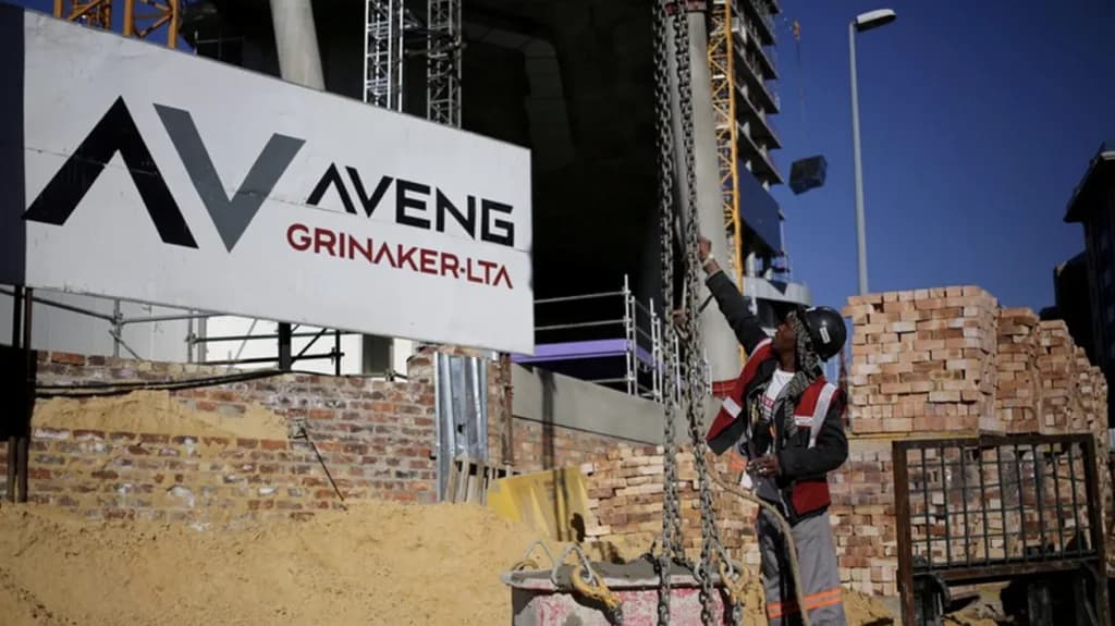 Aveng, a JSE-listed construction and engineering group shares drop 19.83%