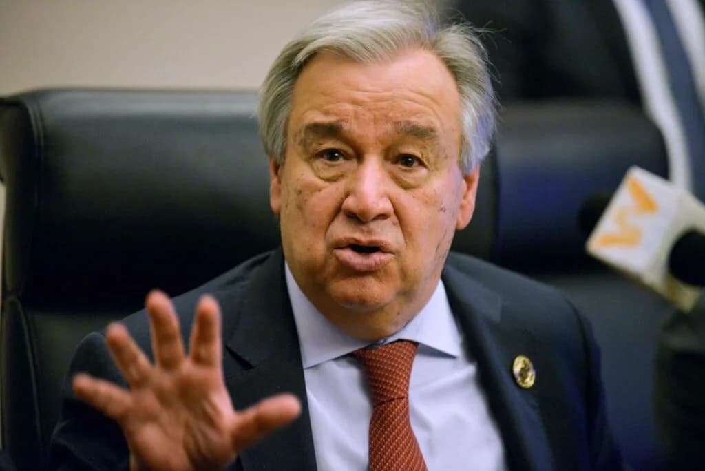 Secretary-General of the United Nations tells India to stop building coal-fired power stations for sake of climate