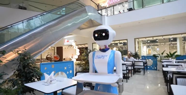Nairobi’s Robot Café Introduces Robotic Servers