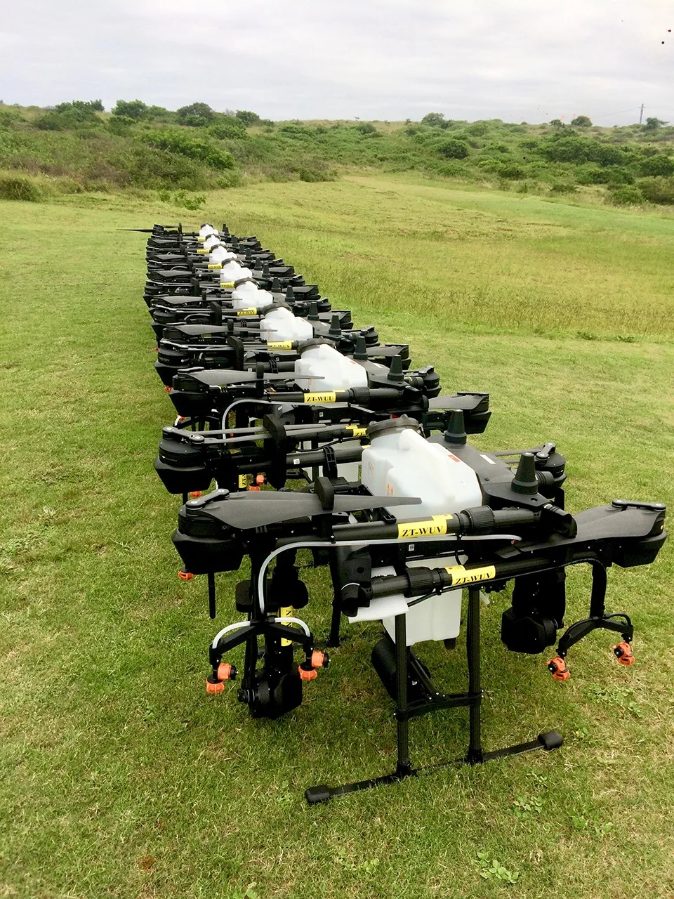 drone crop spraying South Africa