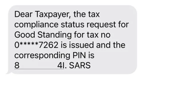 tax sms