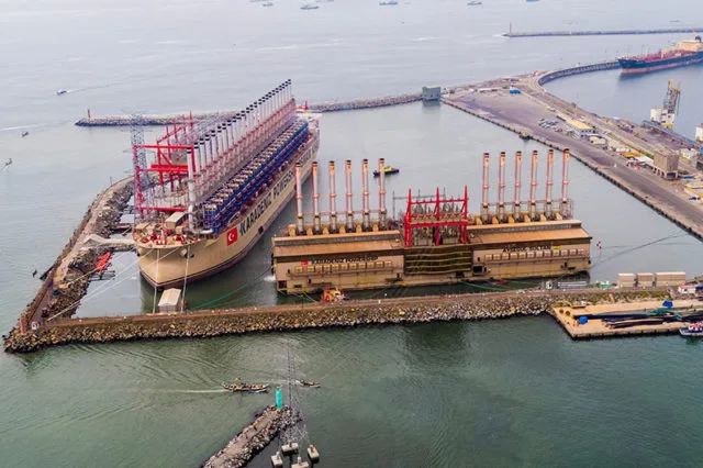 Powership feed into grid