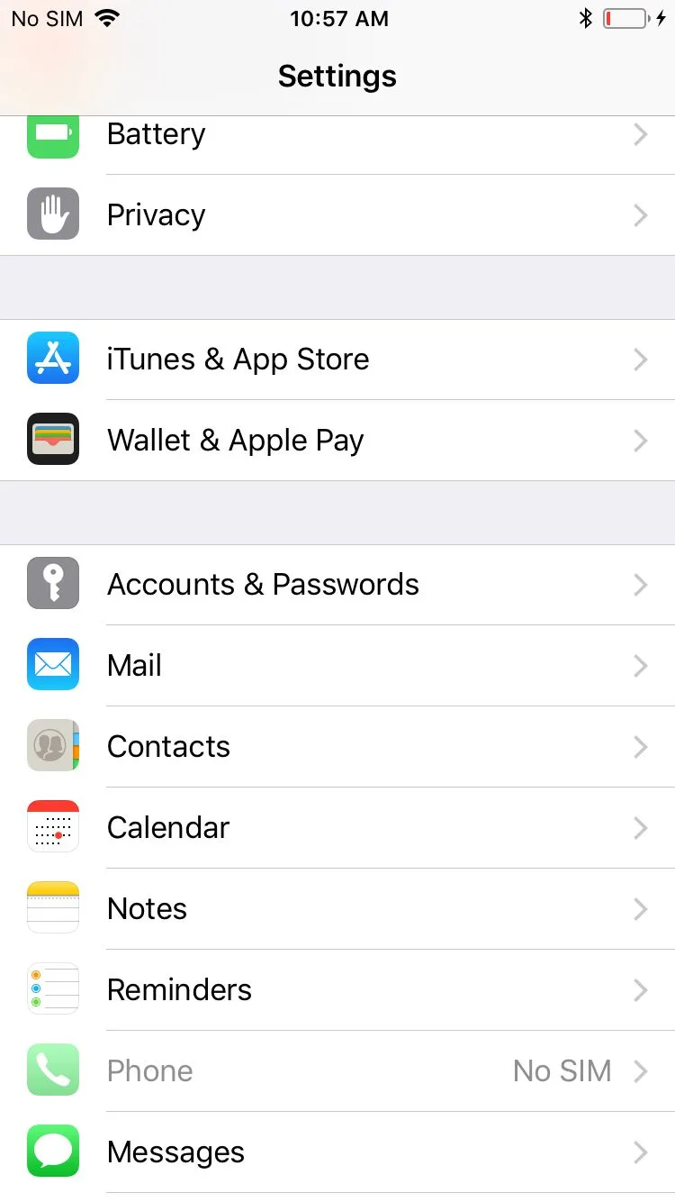 Disable image autoloading on an iPhone: