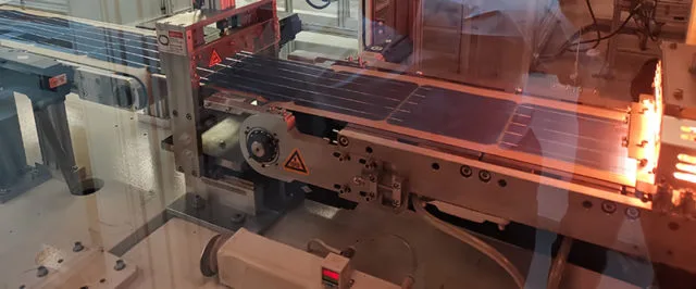ARTsolar assembly line
