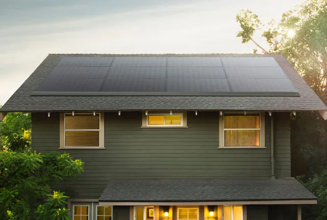 Tesla solar panel