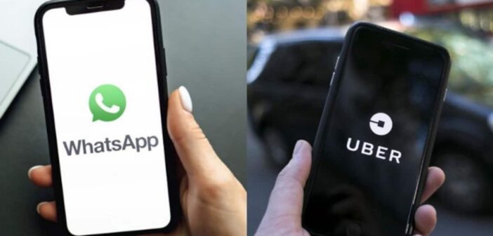Uber starts taking ride bookings via WhatsApp